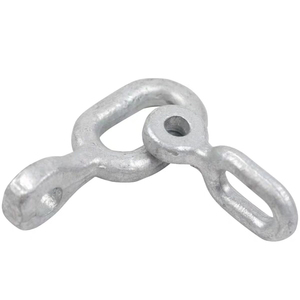 Grillete de Ángulo Recto de Acero al Carbono ZH, Accesorio de Conexión para Línea de Distribución de 10kV - Product Image 1