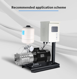 Bomba impulsionadora horizontal do aço inoxidável do OEM para sistemas da água potável - Product Image 5