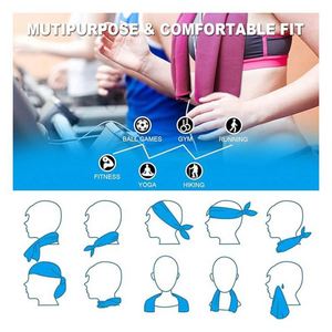 Personalized Gymnast Gymnastics Team Cooling <b>Towel</b> Custom Logo Training Sports Neck <b>Wrap</b> Bulk Orders - Product Image 6