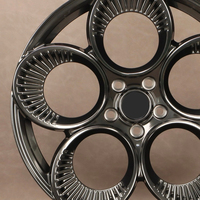 Velg Kustom GUDE dari Aluminium Forged Alloy Desain Mesh Warna Silver Ukuran 19-22 Inci untuk Alfa Romeo dan Lainnya