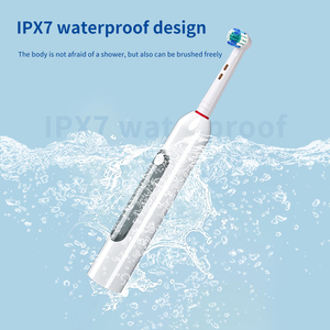 All'ingrosso Logo personalizzato a casa denti dentali sbiancamento ricaricabile <span class=keywords><strong>B</strong></span> orale intelligente spazzolino elettrico con 2 testina - Product Image 3