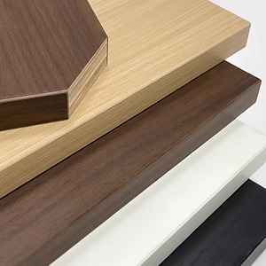 Giá rẻ nhất nhiều lớp đôi bên màu sắc tùy chỉnh <span class=keywords><strong>melamine</strong></span> phải đối mặt với ván ép 18mm Độ dày gỗ Hội Đồng Quản Trị cho đồ nội thất phòng tắm tủ - Product Image 1