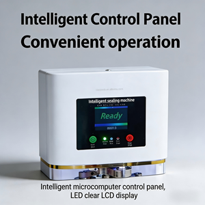 เครื่องปิดฝาขวด PET กึ่งอัตโนมัติ ราคาประหยัด แบบยกด้วยมือ สำหรับแก้วชาไข่มุกและน้ำผลไม้ - Product Image 3