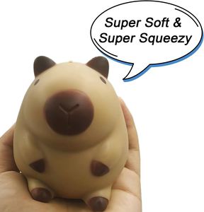 Capybara Squishy <b>Balls</b> PU Material Stress Relief <b>Squeeze</b> <b>Ball</b> for Children Ages 5+ - Product Image 2