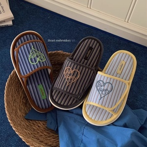 XIXITIAO Pantofole Minimaliste Ricamate Stile Scandinavo Antiscivolo Comode per Interni Scarpe Bohémien <span class=keywords><strong>con</strong></span> Suola Morbida Traspiranti - Product Image 5