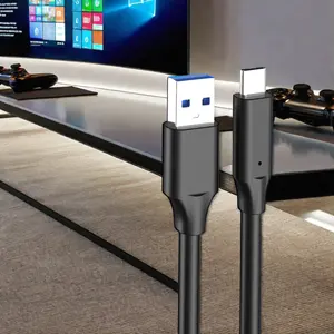 0.5M USB Type Cケーブル3A急速充電急速充電USB-C携帯電話およびカーブレードシールド多機能データケーブル用