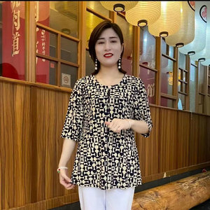 4 डॉलर मॉडल hc001 आकार XL-<span class=keywords><strong>6XL</strong></span> बड़े मामा थोक और महिलाओं के लिए ब्लाउज - Product Image 2