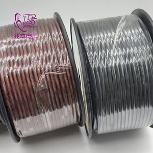Cable de micrófono Xlr trenzado de 2 núcleos con chaqueta de PVC de bajo ruido para altavoz REPRODUCTOR DE DVD cine en casa - Product Image 1