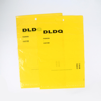 Enveloppe en plastique auto-adhésive biodégradable avec poignée pour courrier, sac d'expédition personnalisé avec logo, durable, résistant, épaisseur 3 mil, pour vêtements