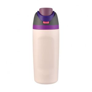 Botella de Agua Deportiva Personalizada, Libre de BPA, Aislada al Vacío, Ecológica, de Acero Inoxidable, de 16 oz, con Pajita, para Viajes y Automóvil - Product Image 3