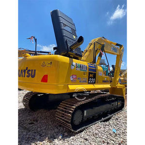 Excavadora de cadenas Komatsu PC220-8 usada de bajo precio en China, modelos 2020-2024, componentes principales de motor, bomba y engranajes en buen estado. - Product Image 1