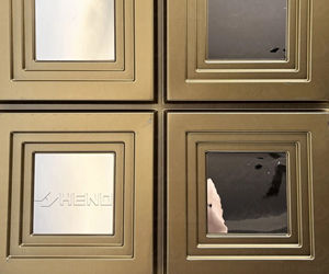 Panneaux muraux en PVC imperméables géométriques modernes de haute qualité Wayon 50cmx50cm pour la décoration intérieure du salon, faciles à poser soi-même - Product Image 5