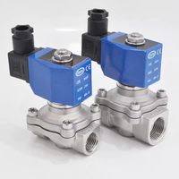 Válvulas de Bola Neumáticas de Respuesta Rápida CWX-2T 12V DC, Diafragma de Acero Inoxidable DN20, Serie 2W para Aire y Agua