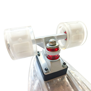 Großhandel neues Design Patent mehrere blinkende Modell LED blinkende Kunststoff Mini Cruiser Skateboard komplett - Product Image 5