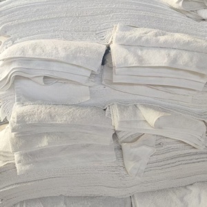 リサイクル100% コットンホワイトタオルコットンラグ繊維拭き廃棄物コットンラグ工業用クリーニング - Product Image 4