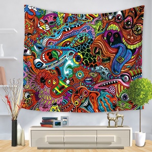 Painted Psychedelic Hippie Bedroom Decoration <strong>Background</strong> Wall Hanging - Product Image 3