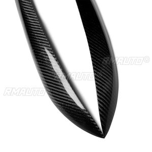 1 paire de couvre-phares en fibre de carbone véritable pour Nissan Skyline R34 1999 2000 2001 2002, accessoires de voiture - Product Image 3