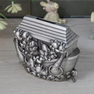 Cadeaux de fantaisie de bonne qualité Jouet pour enfants Tirelire créative européenne Tirelire de l'arche de Noé - Product Image 4