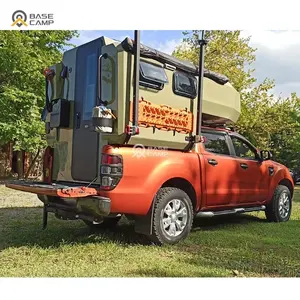 Tente de toit <span class=keywords><strong>en</strong></span> aluminium pour camping-car avec suspension indépendante, mince, triangle, coque rigide pour camping-car tout-terrain, type 4x4 - Product Image 1
