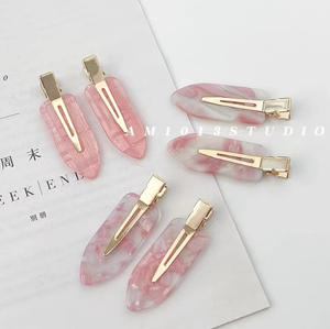 Spaccio all'ingrosso dell'acido acetico forcina da donna con frangia laterale forcina per capelli senza lasciare traccia di estate netto rosso trucco anatra morsetto - Product Image 4