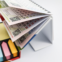 Planificateur de bureau hebdomadaire GemFully à bas prix, calendrier de l'avent de Noël personnalisé avec logo, 24 jours, calendrier tableau blanc