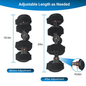 TJ-KM006 professionnel sport Gym genouillère Nylon coton rotule arthrose réglable protection - Product Image 6