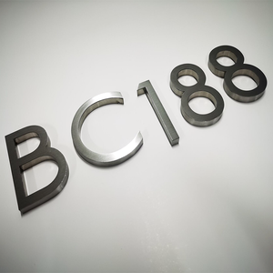 3D Stainless Steel Address <strong>Number</strong> Laser Cut Alphabet Yard Letters Hotel <strong>House</strong> <strong>Numbers</strong> - Product Image 5