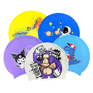 Fabrika OEM özelleştirilmiş yüksek elastikiyet Unisex yetişkin özel silikon yüzmek kap su sporları yüzme kap silikon - Product Image 2