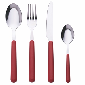 COUPE-FOURCHES LONDRES 24 PIÈCES ROUGE SIBILLA - Product Image 1