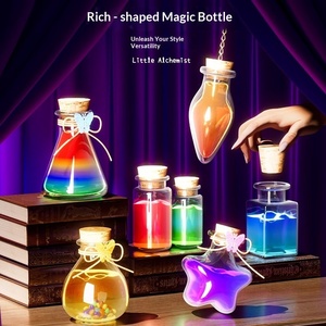 Ensemble de jouets DIY Bouteille de potion magique pour filles de 4 à 6 ans - Kit d'artisanat en plastique sur le thème de l'apprentissage magique - Product Image 5