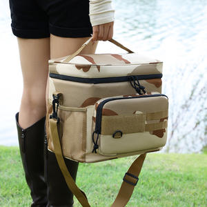 Bolsa térmica portátil de camuflaje para exteriores de gran capacidad, nueva ruta de guerra, Enfriador de Material Oxford impermeable para Camping y <span class=keywords><strong>Picnic</strong></span> - Product Image 2