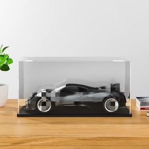 Wholesale 2025 Modern for Washable Rectangle Custom Clear Acrylic Car Model Storage <b>Display</b> <b>Case</b> for Desktop - Product Image 1