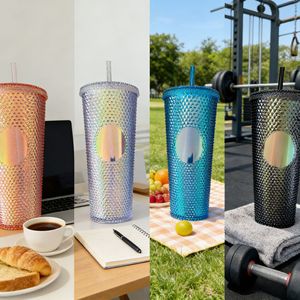Vaso con textura <span class=keywords><strong>de</strong></span> durián <span class=keywords><strong>de</strong></span> 710 ml con tapa, estilo urbano, estético, a prueba <span class=keywords><strong>de</strong></span> fugas, libre <span class=keywords><strong>de</strong></span> BPA, portátil - Product Image 2