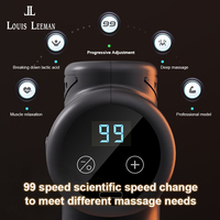 LOUIS LEEMAN Mini pistolet de massage musculaire à main personnalisé Mini pistolet de massage vibrant de poche pour le corps