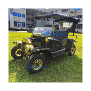 Auto Clásico Eléctrico Personalizable de Alta Gama, 4 Ruedas, 5 Pasajeros, Transporte Especial con Toldo, Certificado CE - Product Image 1