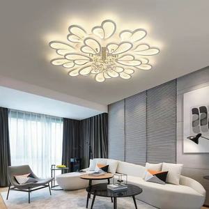 Plafonnier en cristal acrylique Dongbao 6002 pour salon, salle à manger, chambre, éclairage intelligent pour maison connectée - Product Image 3