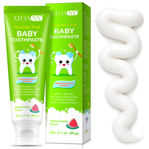 ATOANY <span class=keywords><strong>Dentifrice</strong></span> pour Bébés Herbal Naturel sans Fluorure Marque Privée Soin Buccal Goût Pastèque <span class=keywords><strong>Dentifrice</strong></span> Enfant pour Gencives Sensibles - Product Image 3