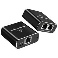 Divisor/Conmutador de Cable de Red RJ45 de 1 a 4 Puertos Gigabit 1000mbps para Laptop, Computadora, CCTV, STB, Router WIFI, Conexión a Internet Simultánea