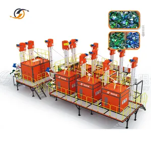 Harga pabrik produksi mesin pemisah elektrostatis plastik daur ulang logam pemisah untuk penghancur plastik