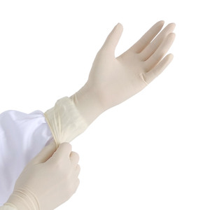 Gants en latex jetables Kangkejian, 12 pouces, stériles, sans poudre, doigts texturés, pour la manipulation des aliments, utilisation en laboratoire - Product Image 3