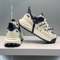 Nouvelles baskets pour hommes, design rétro printemps-automne, semelle épaisse, respirantes, souples, pour la marche, le sport et la course, grandes tailles