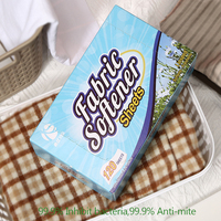 Feuilles assouplissantes pour sèche-linge, bon parfum, anti-plis et anti-statique, protection des vêtements