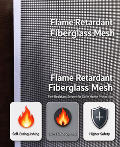 Malla de Fibra de Vidrio de Color Industrial para Ventanas, <span class=keywords><strong>Mosquitera</strong></span> Ignífuga para Ventanas y Puertas - Product Image 3