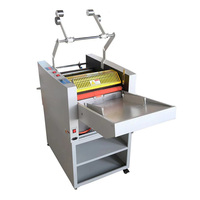 Machine à plastifier latérale automatique WD390E double avec fonction d'alimentation automatique