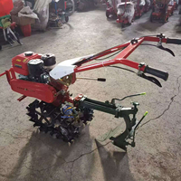 Motoculteur diesel Offre Spéciale propulsé à la main sillon essence semoir engrais motoculteur rotatif cultivateur agricole pour ferme