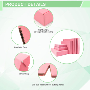 Scatola di carta Oem scatola di imballaggio in carta ondulata riciclabile Gift Mailing Mailer spedizione Logo personalizzato scatola di carta per regalo - Product Image 3