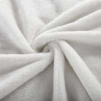 Couverture en velours blanc personnalisée pour la maison Couvertures douces pour la maison Personnage de dessin animé Impression par transfert de chaleur Sublimation vierge pour le bricolage