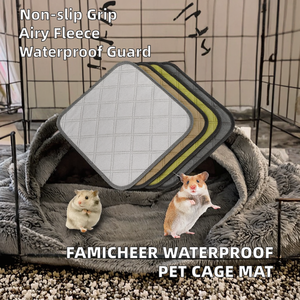 Waterproof Square Silicone Dog Lick Mats with <b>Suction</b> <b>Cups</b> Hand Wash Easy to Clean Slow Feeder for Pups & Owners - Product Image 2