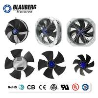 Ventilateur centrifuge EC de ventilateurs compacts axiaux silencieux Blauberg 225mm 230V pour climatisation