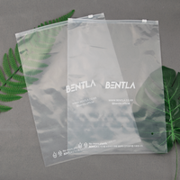 Sacs Ziplock en Plastique Transparent Personnalisés pour Vêtements, Emballage Biodégradable, Sacs à Fermeture Éclair pour Expédition